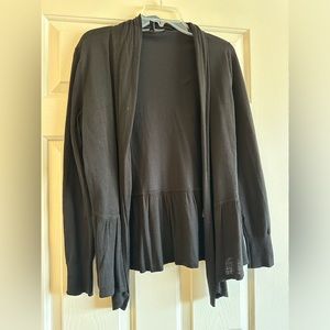 WHBM Black Cardigan